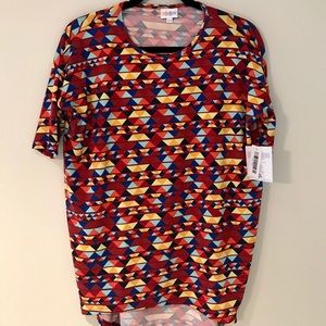 LuLaRoe Irma Tunic / Bold Geometric Pattern / XXS